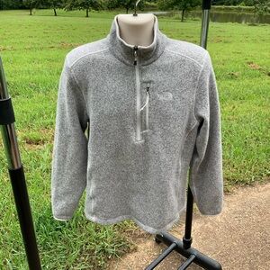 North Face Gordon Lyons Mens 1/2 Zip Fleece Pullover Sweater A7TM Size M